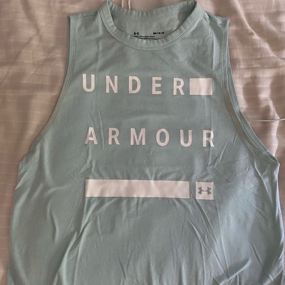 Blue Under Armour Workout Tank - Picture 1 of 1